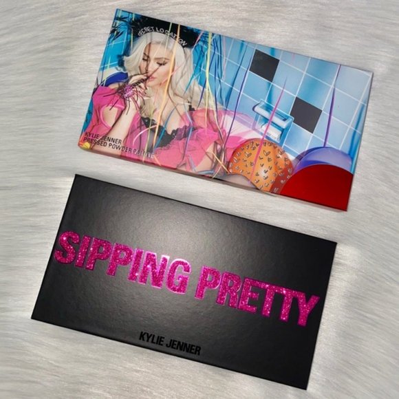 Kylie Cosmetics Sipping Pretty Eyeshadow Palette 21st Birthday Limited Edition - Picture 5 of 5
